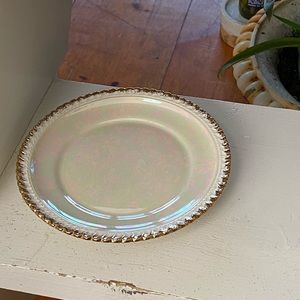 Vintage pearl plates set of 2